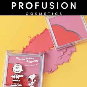 Profusion Cosmetics X Peanuts Charlie Brown & Snoopy Bouncy Blush Duo